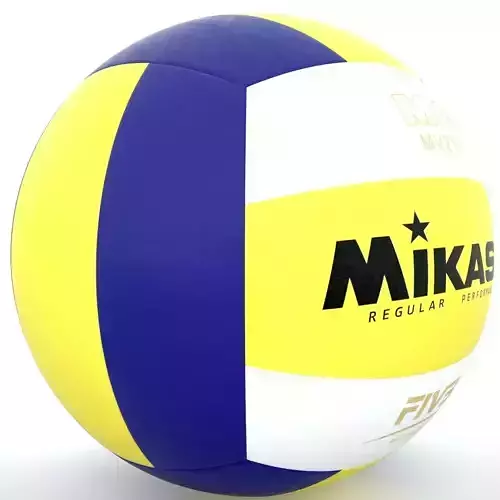Volleyball Ball 3D model Low-poly 3D model