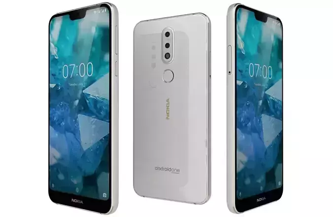 Nokia 7 1 Gloss Steel