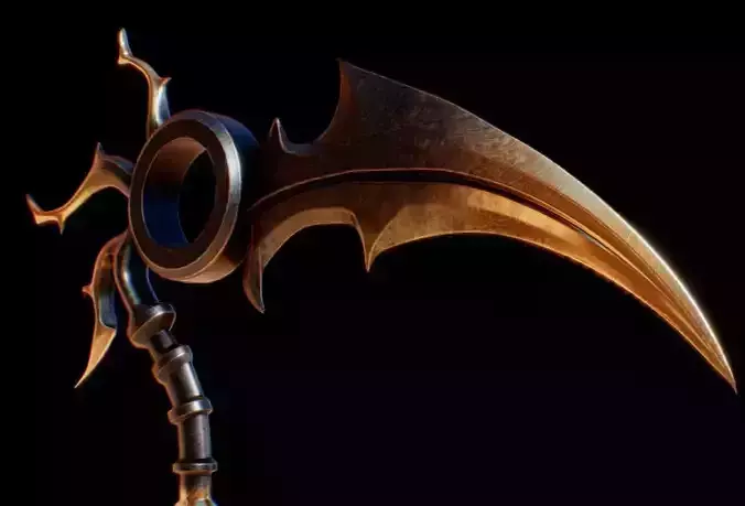 Black N Gold Scythe