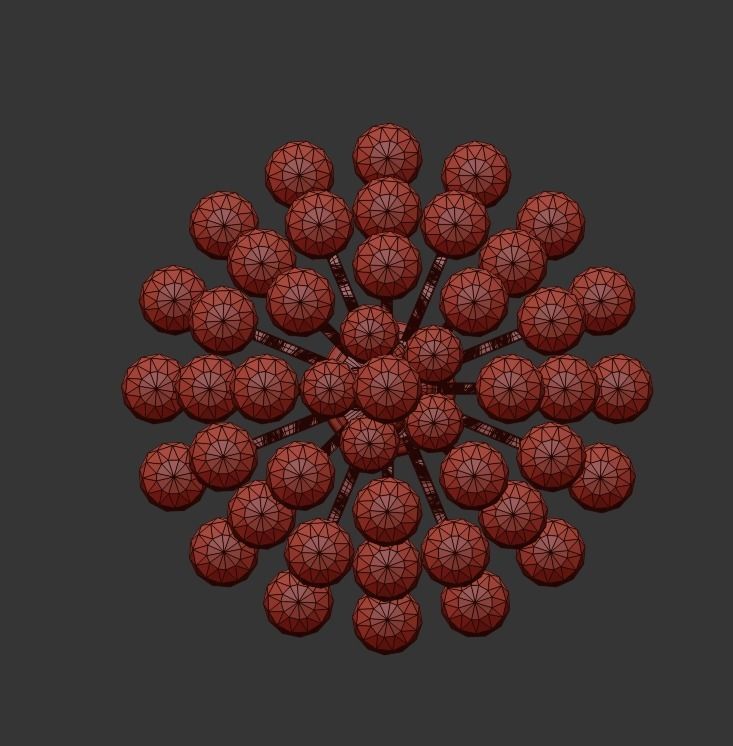 Chandelier Alanno E 1 5 30 100 N 3D model_4