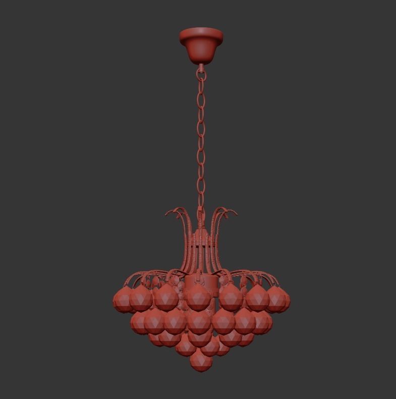 Chandelier Alanno E 1 5 30 100 N 3D model_1
