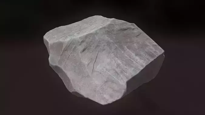 Stone Low-poly 3D Model V2 Low-poly 3D model