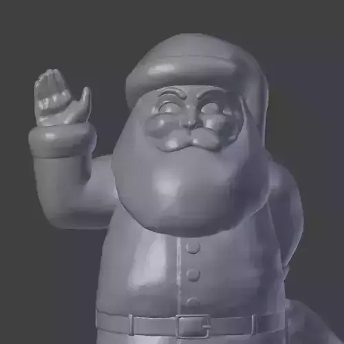 Santa Model claus 3D print model