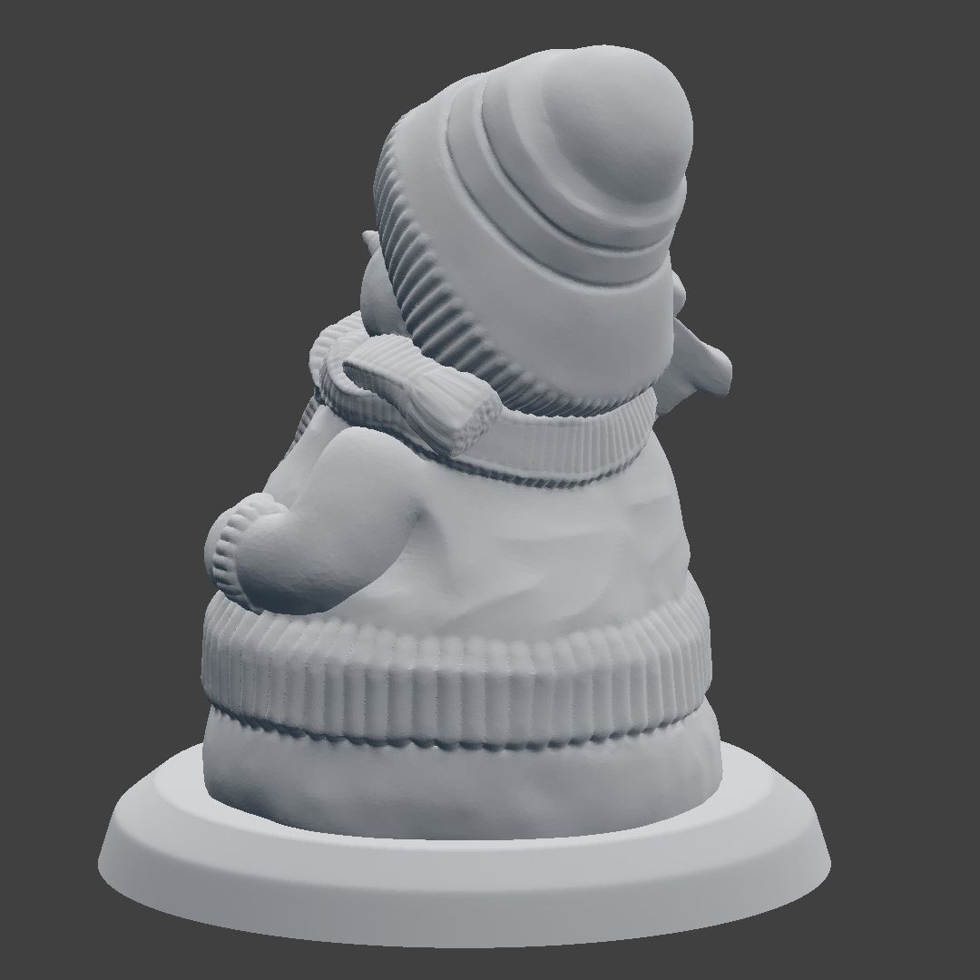 Snowman Model 3D print model_5