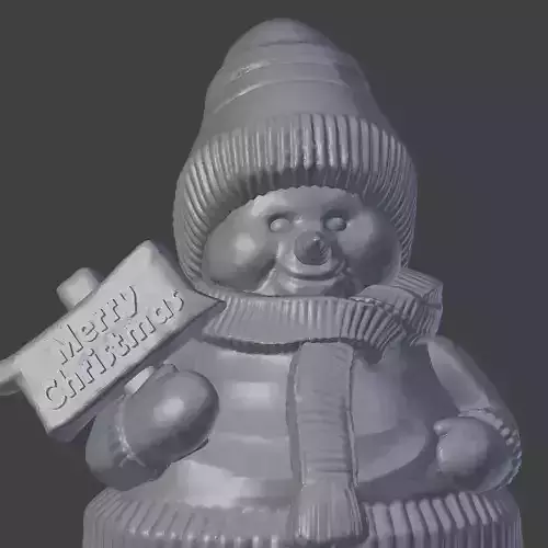 Snowman Model 3D print model
