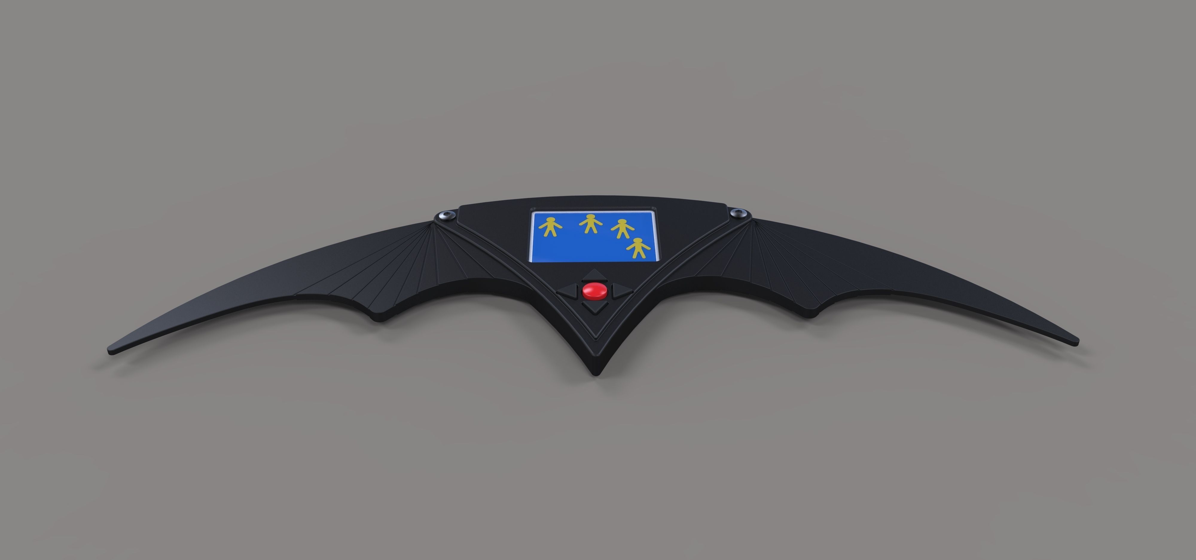 Batarang from movie Batman Returns 3D model_6