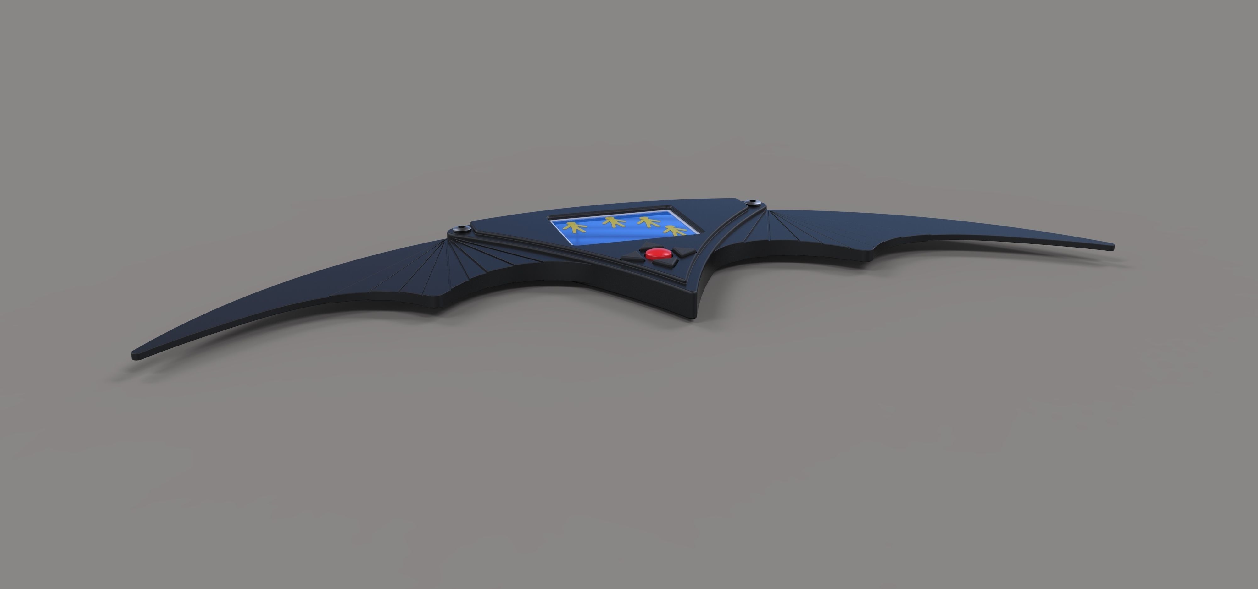 Batarang from movie Batman Returns 3D model_1