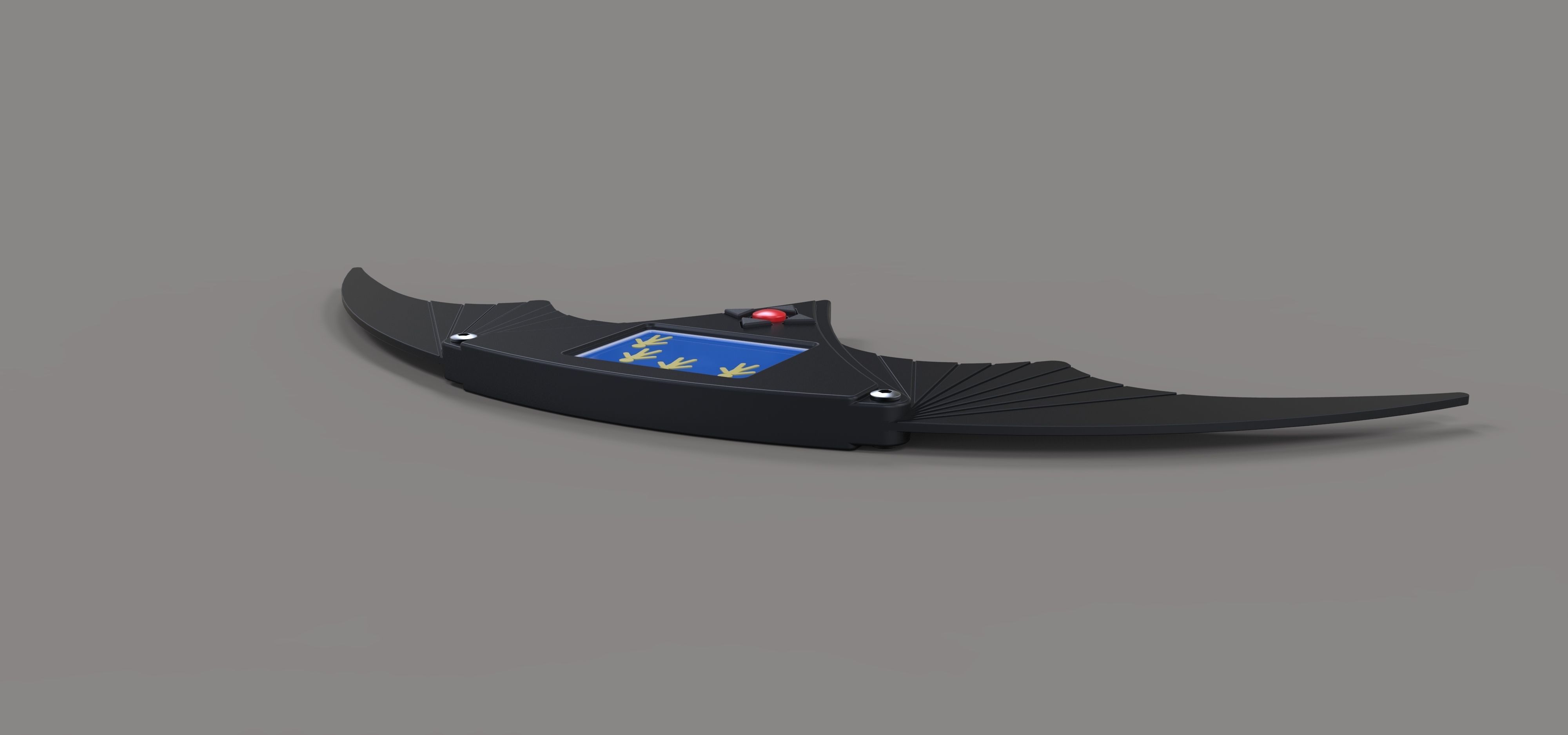 Batarang from movie Batman Returns 3D model_9