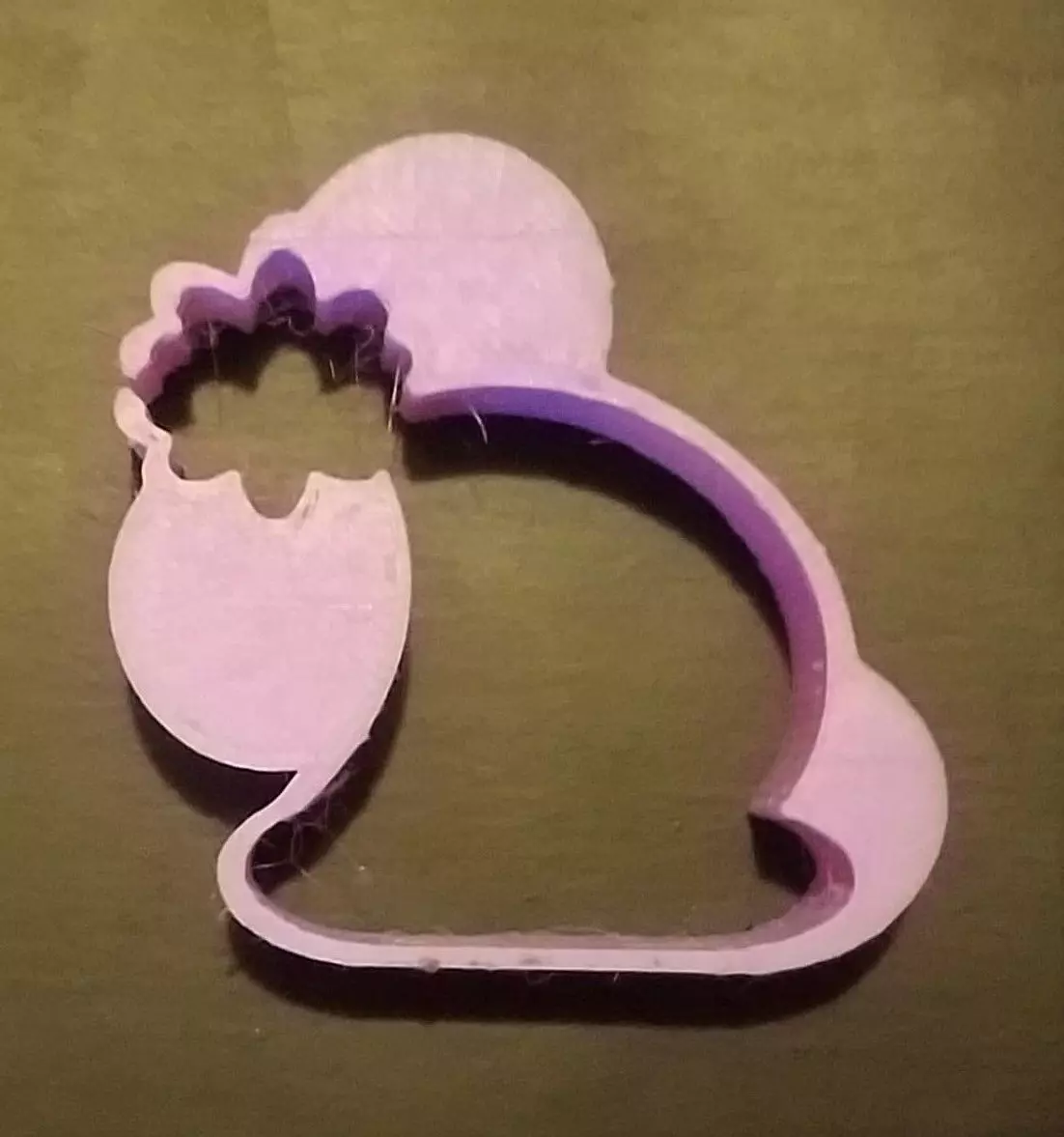 Elf Hat cookie cutter 3D print model_0