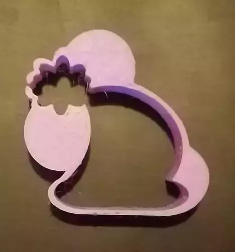 Elf Hat cookie cutter 3D print model