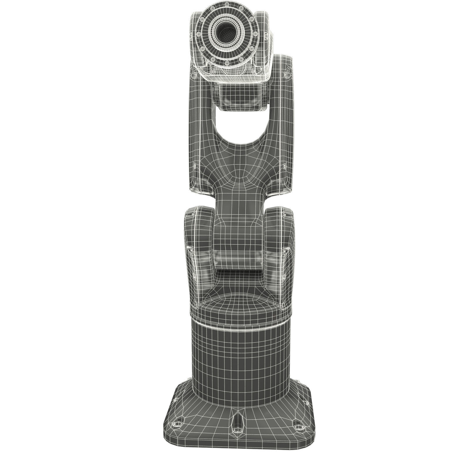 Industrial Robotic Arm and 7 tools 3D model 3D model_25