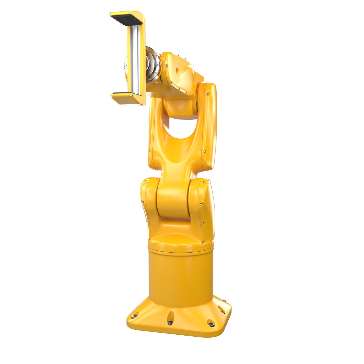 Industrial Robotic Arm and 7 tools 3D model 3D model_4