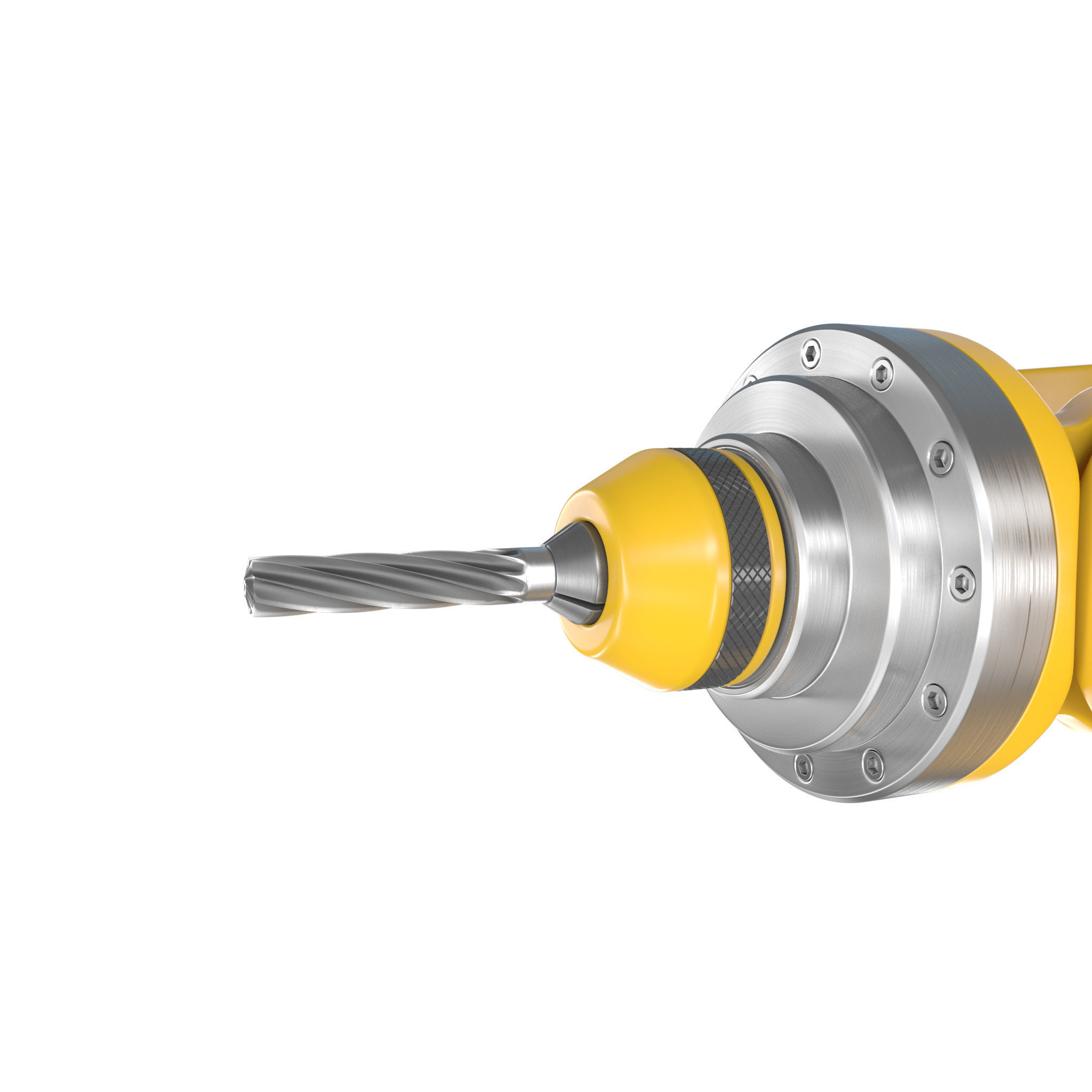 Industrial Robotic Arm and 7 tools 3D model 3D model_34