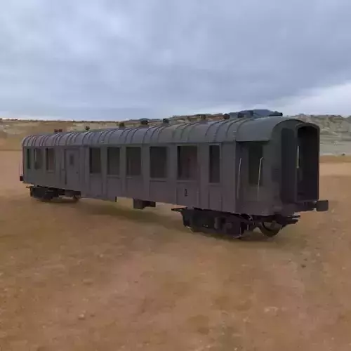 Goods Van 3D model