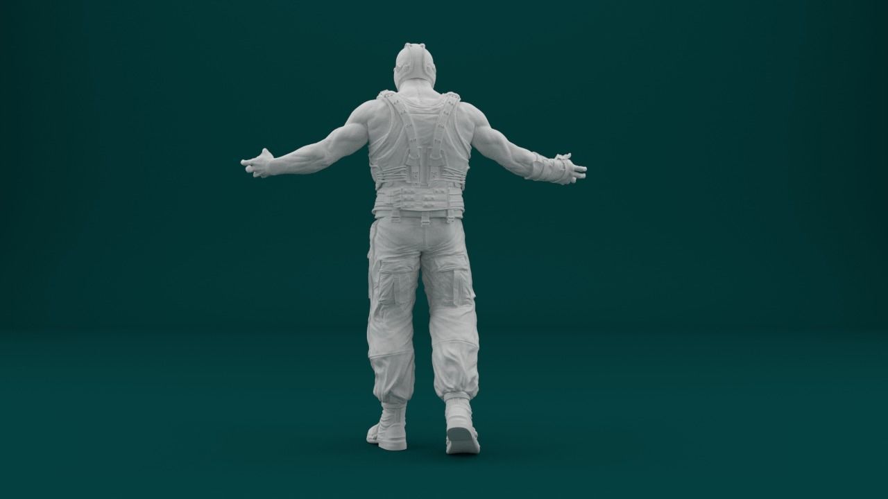Bane - High Quality - 3d Print 3D print model_3