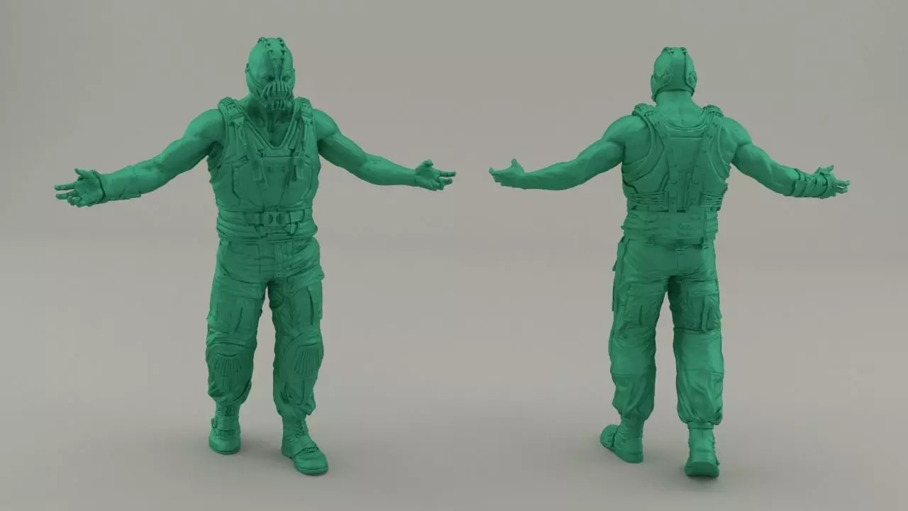 Bane - High Quality - 3d Print 3D print model_0