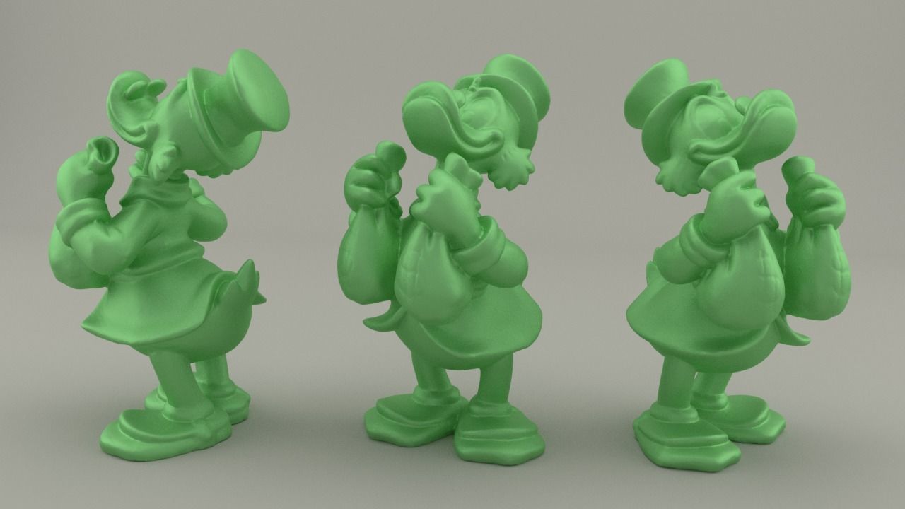 Scrooge McDuck 3D print model_5