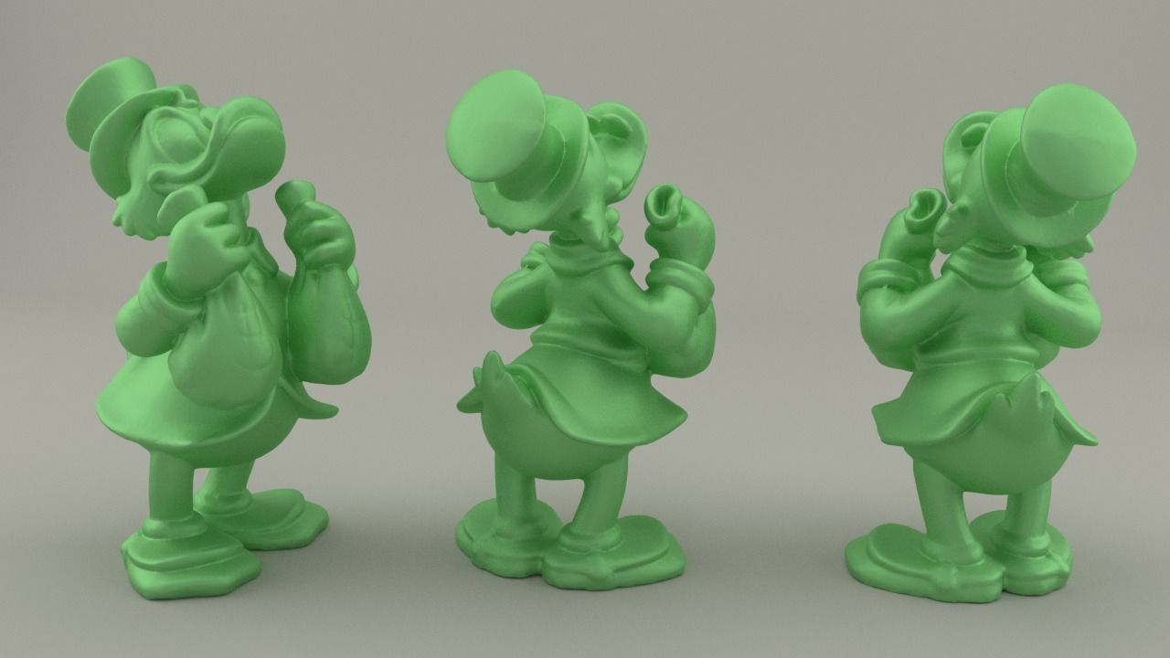 Scrooge McDuck 3D print model_4