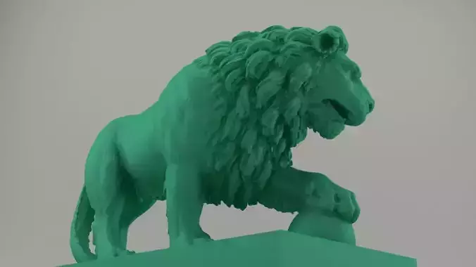 Lion Statue High Resolution