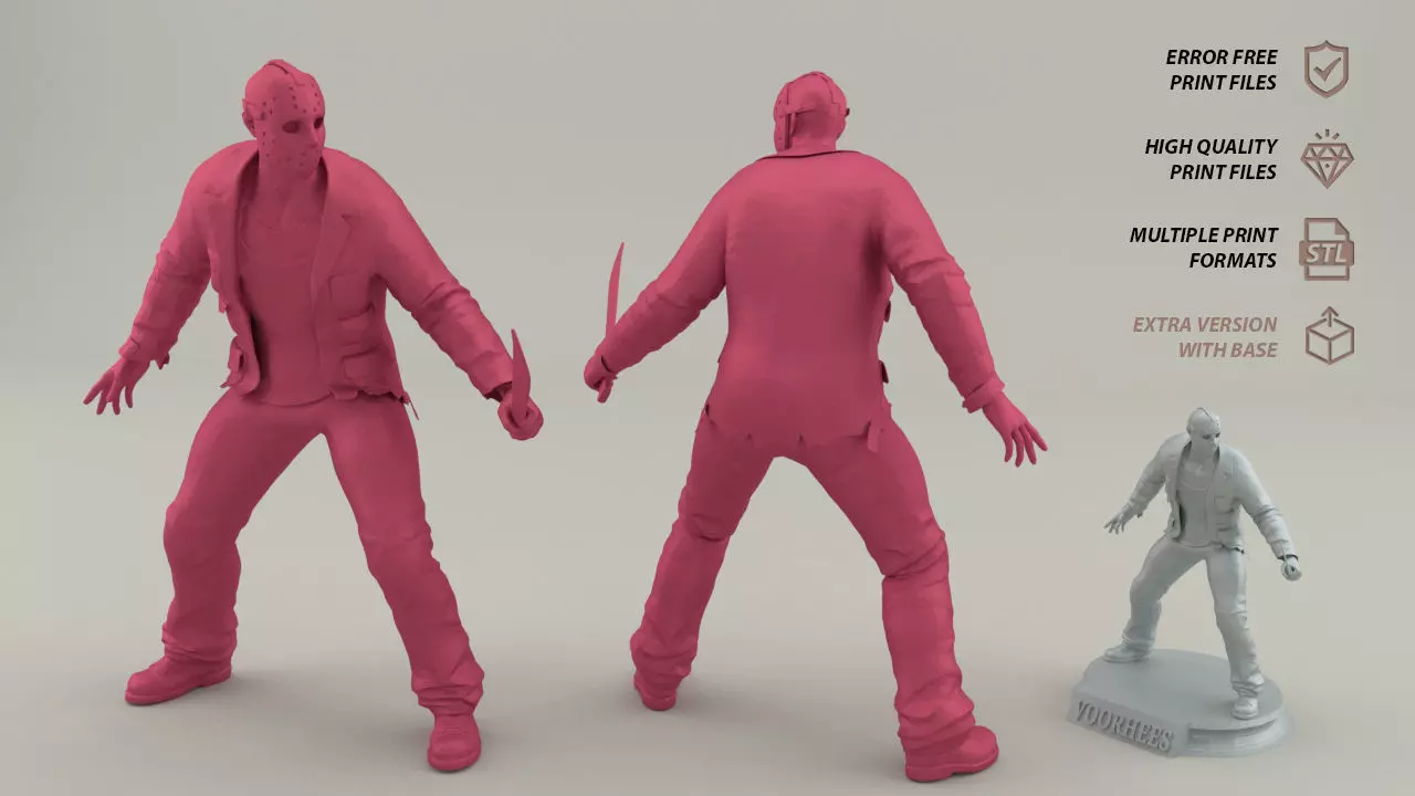 Jason Voorhees 3D print model