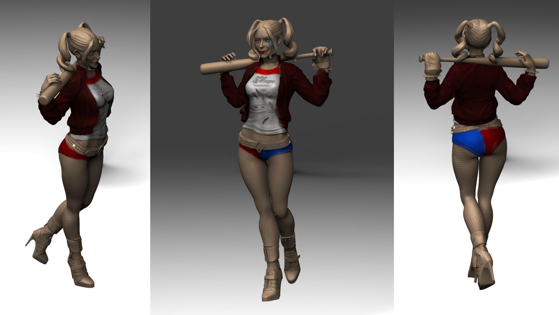 Harley High Quality 3d Print Model 3D print model_12