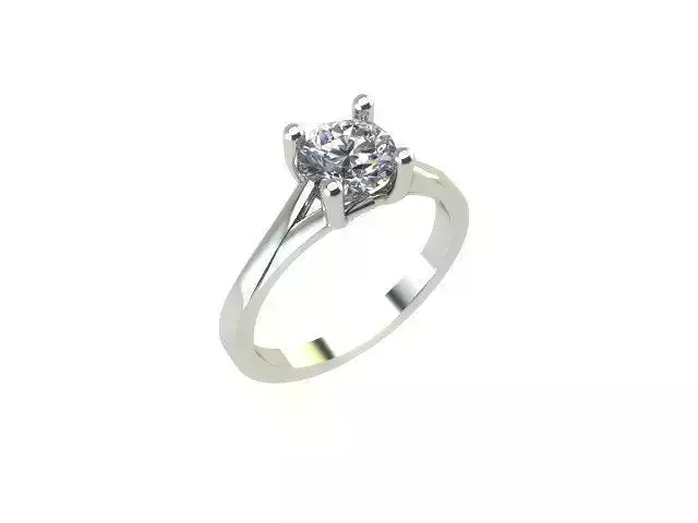 Solitaire ring 002