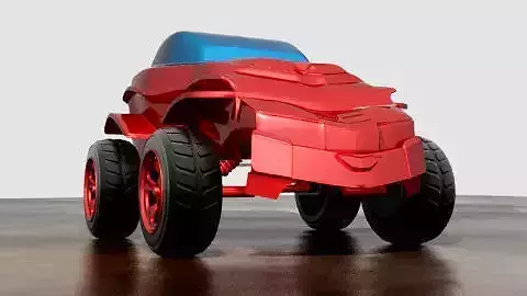 Segawons 001 3D model