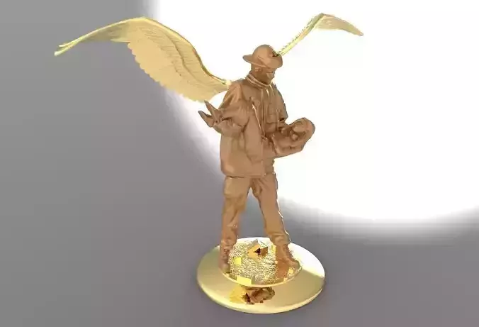 Firefighter Angel 3D print model