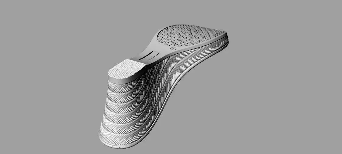 high heels shoe sole 3D print model_0
