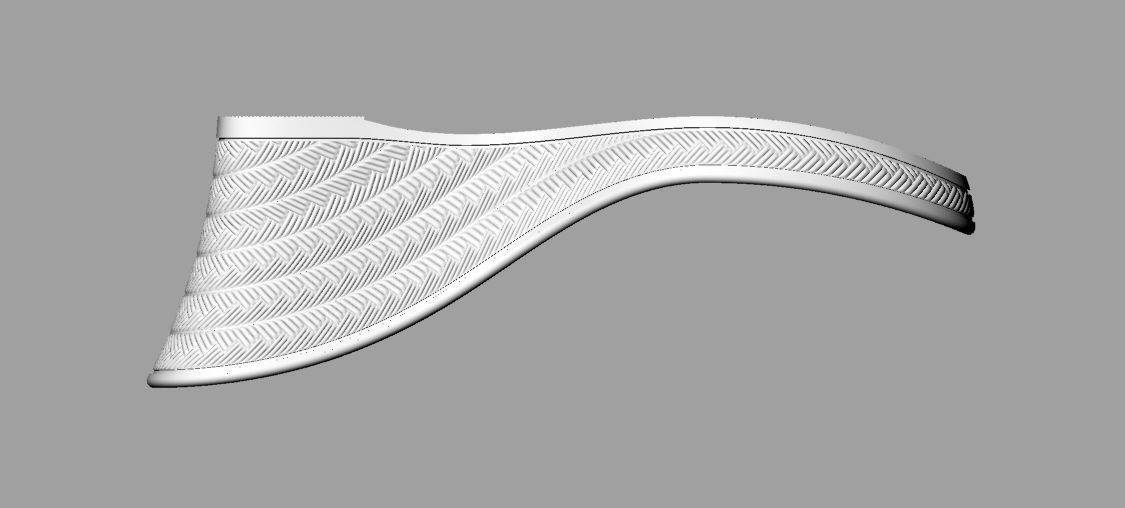 high heels shoe sole 3D print model_1