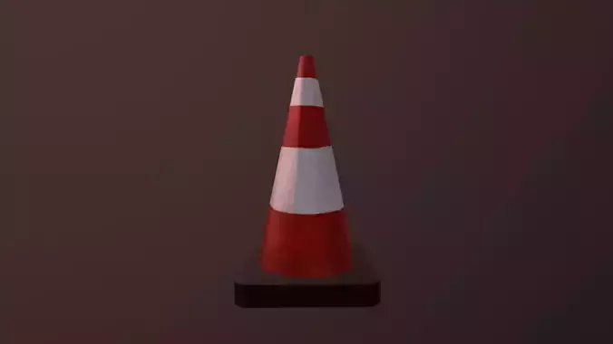 Red Road Cone