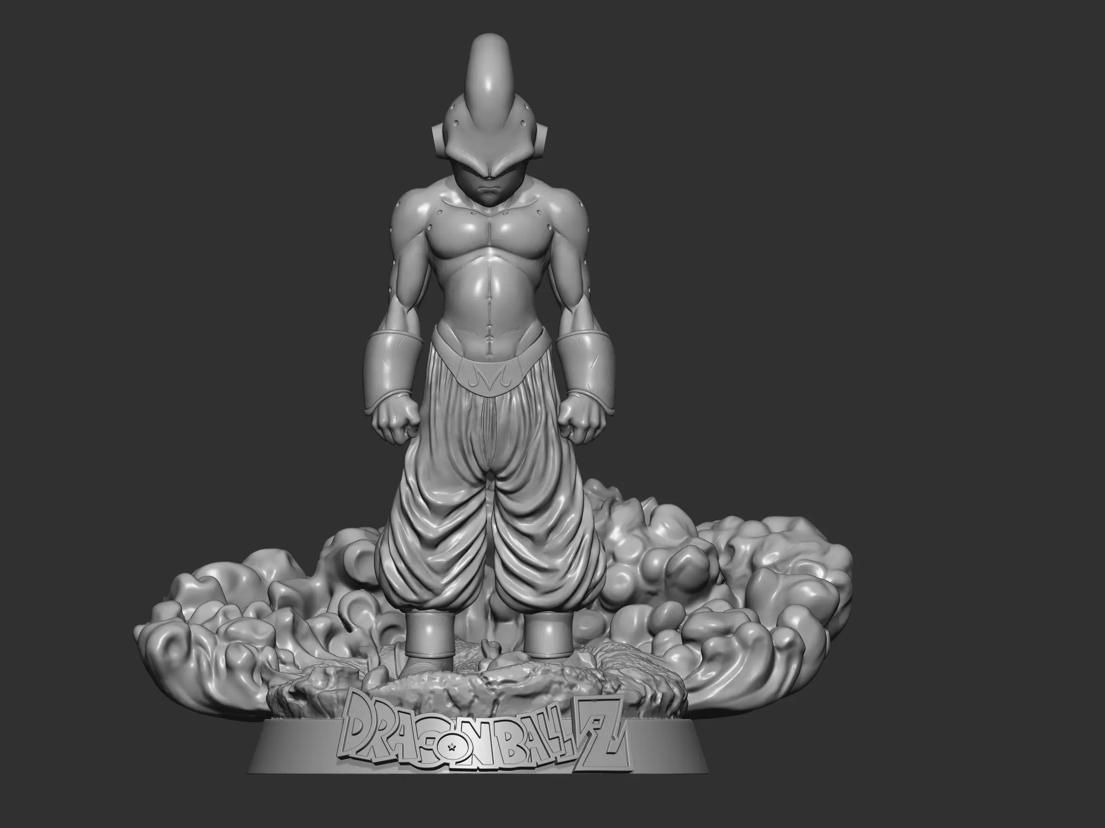 DBZ KID BUU 3d print ready model 3D print model