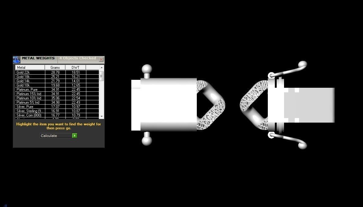 chain bracelets 10 3D print model_12
