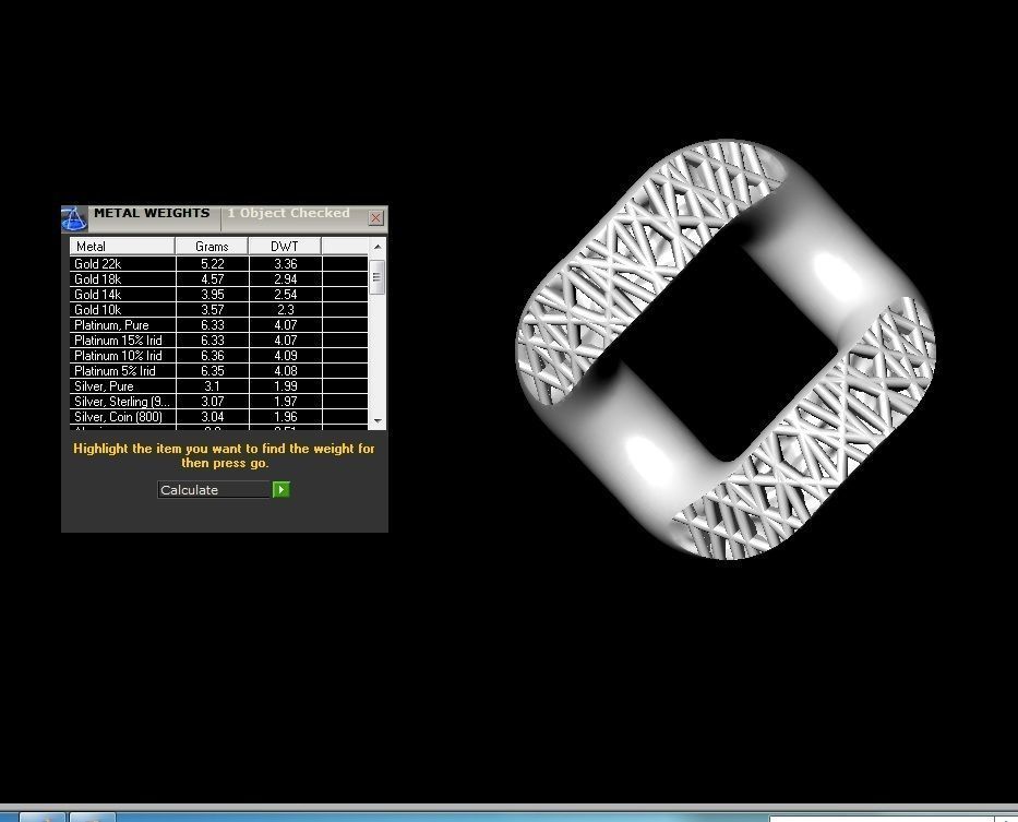 chain bracelets 10 3D print model_11