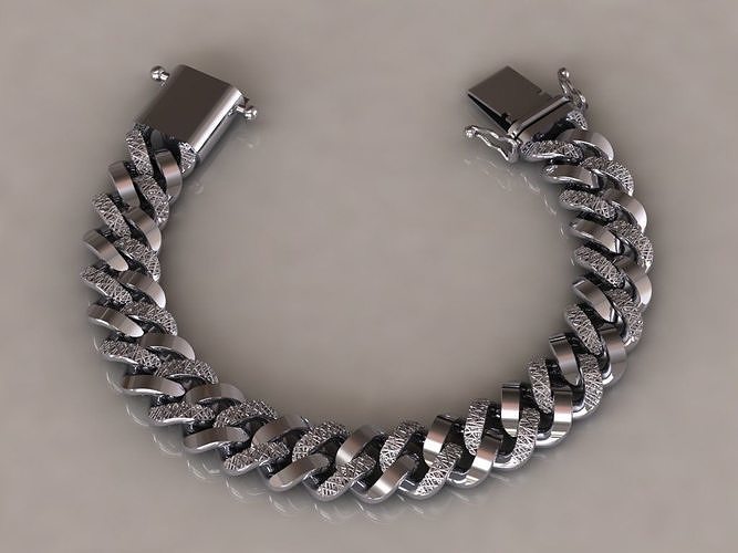 chain bracelets 10 3D print model