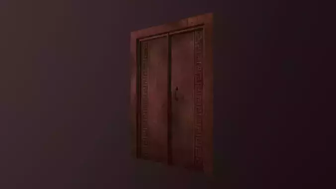 Door - old eastern style