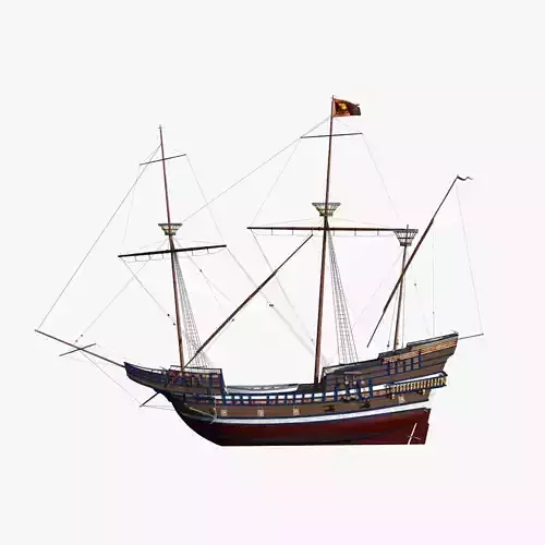 Venice War Ship 1550 3D model