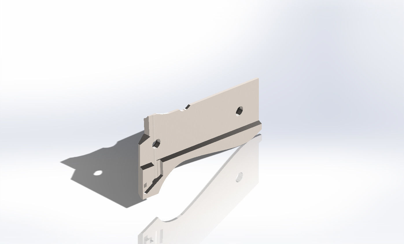 Baretta Grip Pistol Gun Grip 3D Printable for your gun accessory 3D print model_2