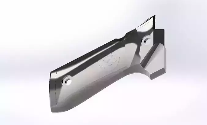 Baretta Grip Pistol Gun Grip 3D Printable for your gun accessory 3D print model