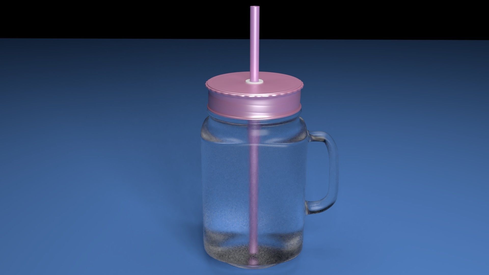 Glass mug