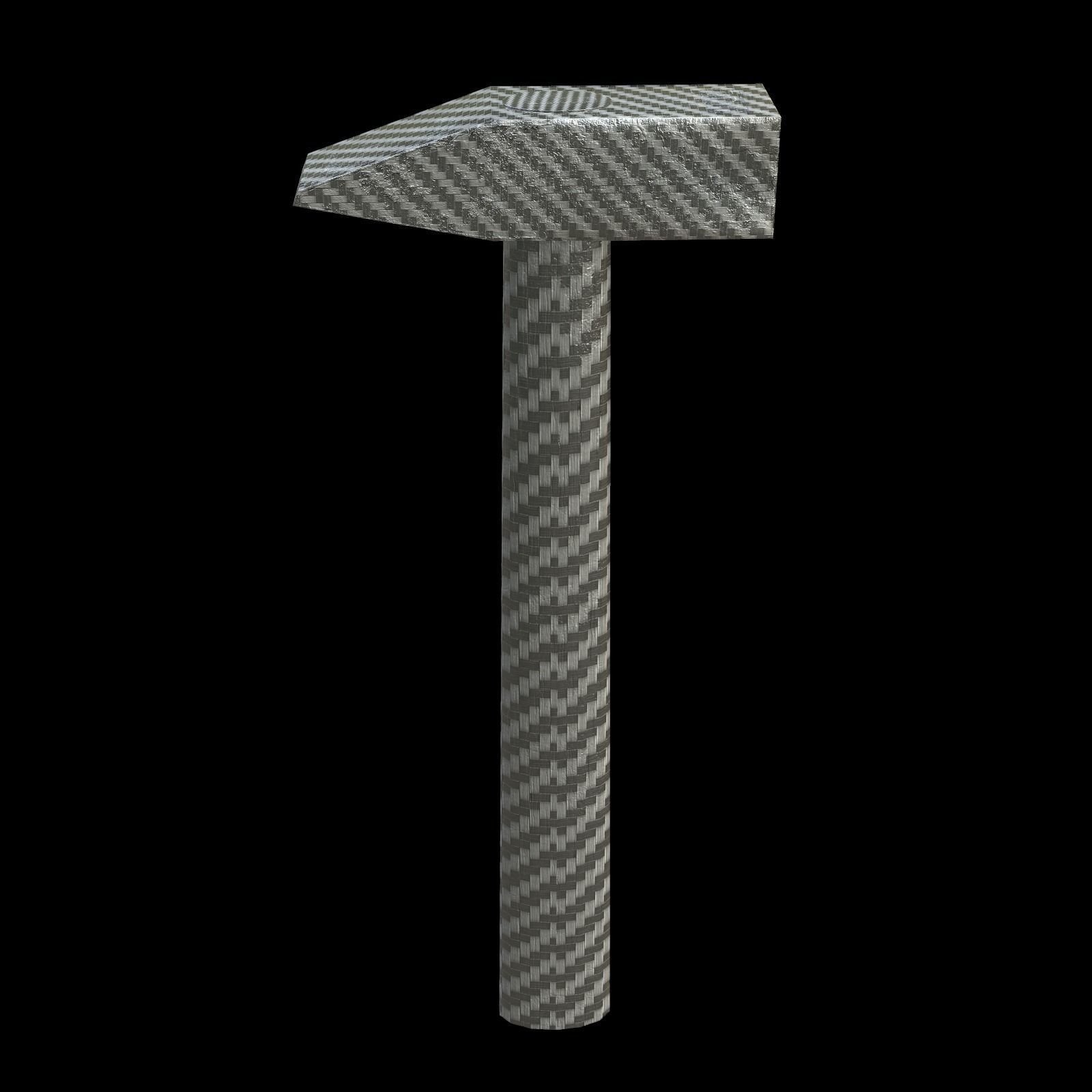 Old Hammer - Game Ready - RC Low-poly 3D model_22