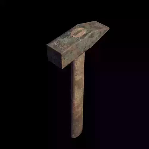 Old Hammer - Game Ready - RC Low-poly 3D model