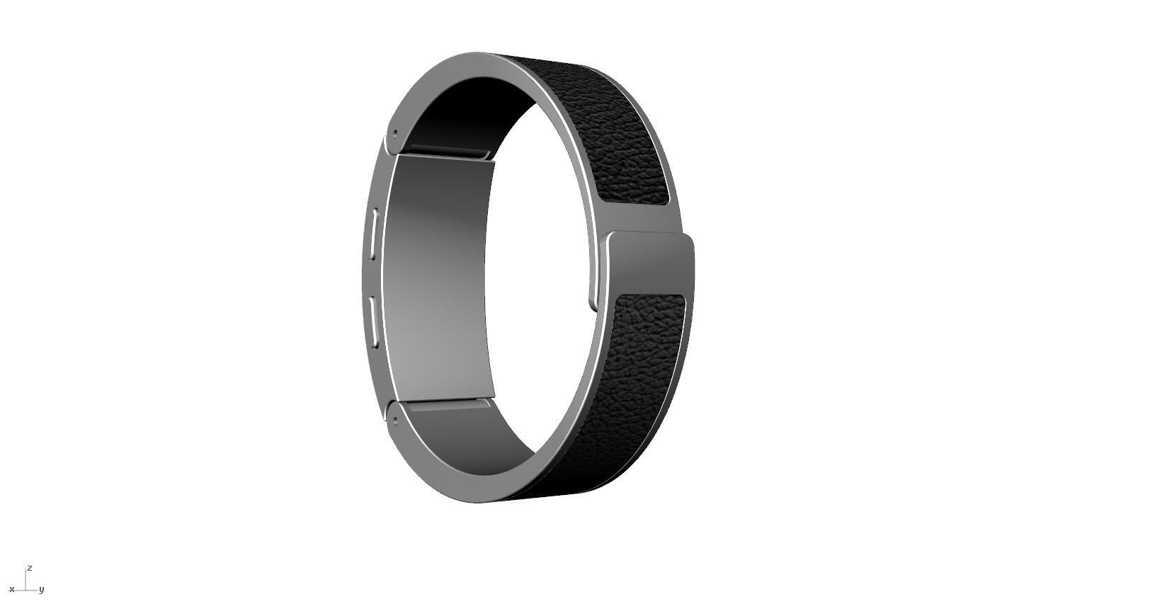 Metal smart watch 3d model design 3D print model_10