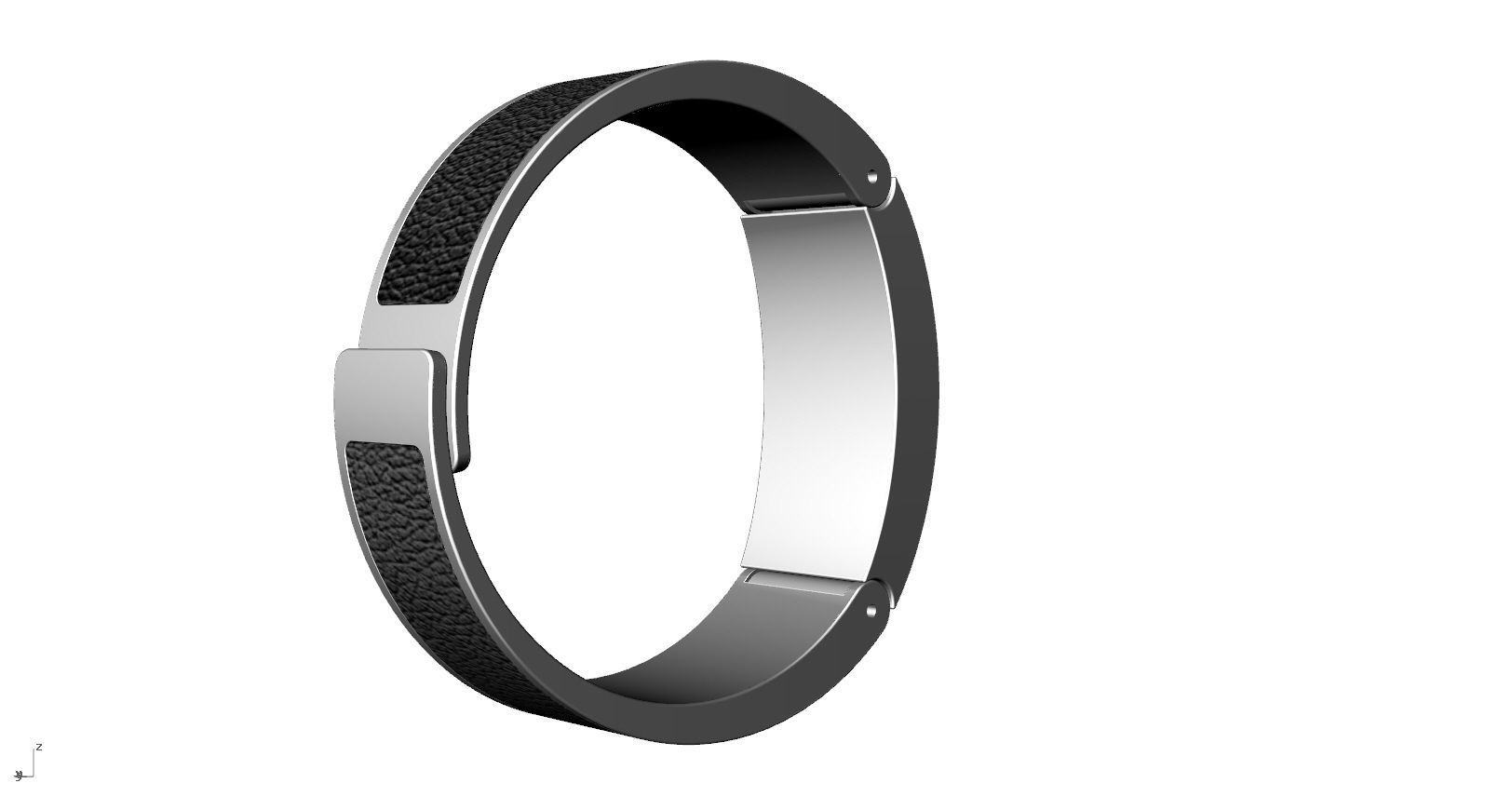 Metal smart watch 3d model design 3D print model_12