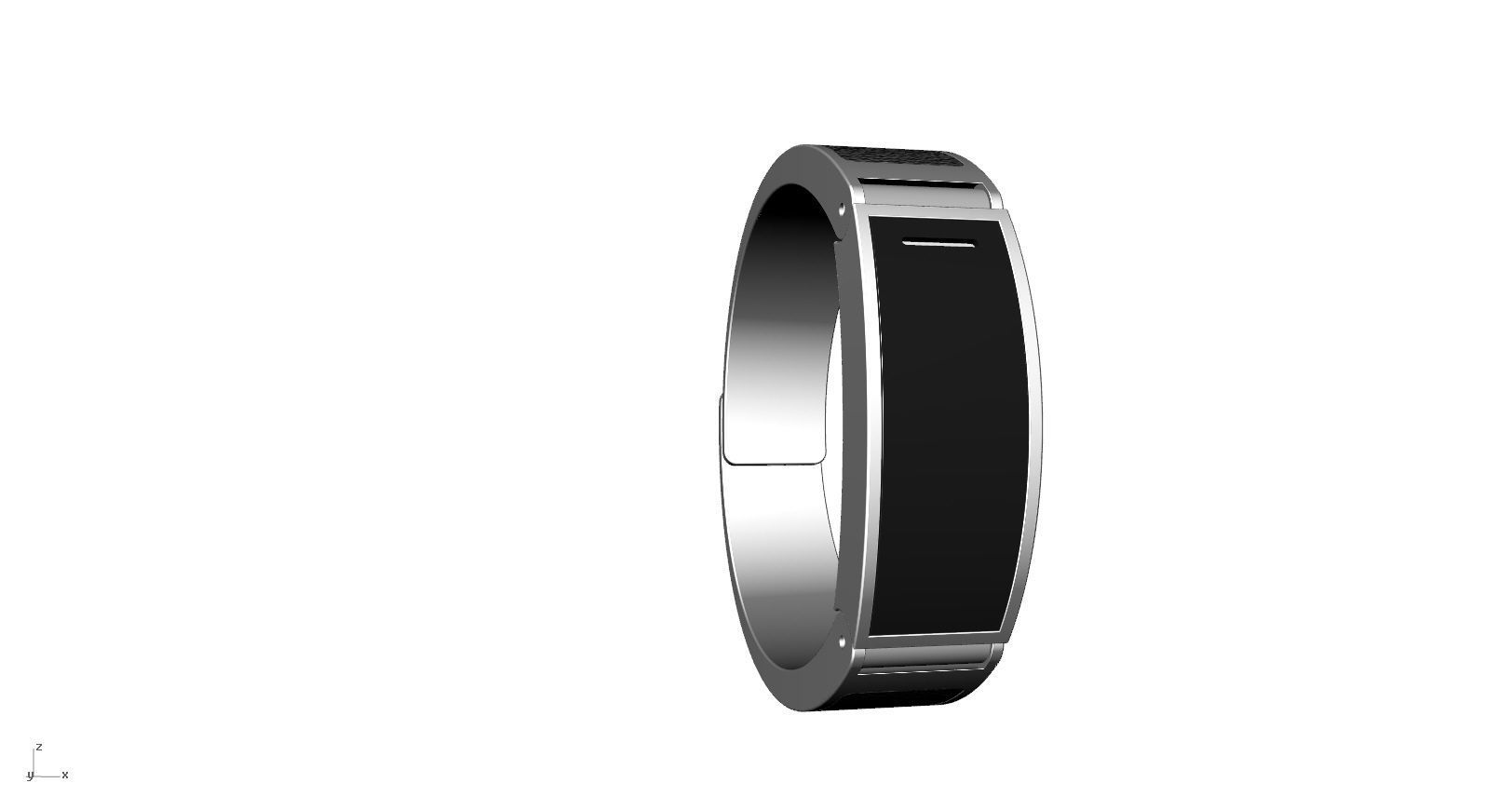 Metal smart watch 3d model design 3D print model_20