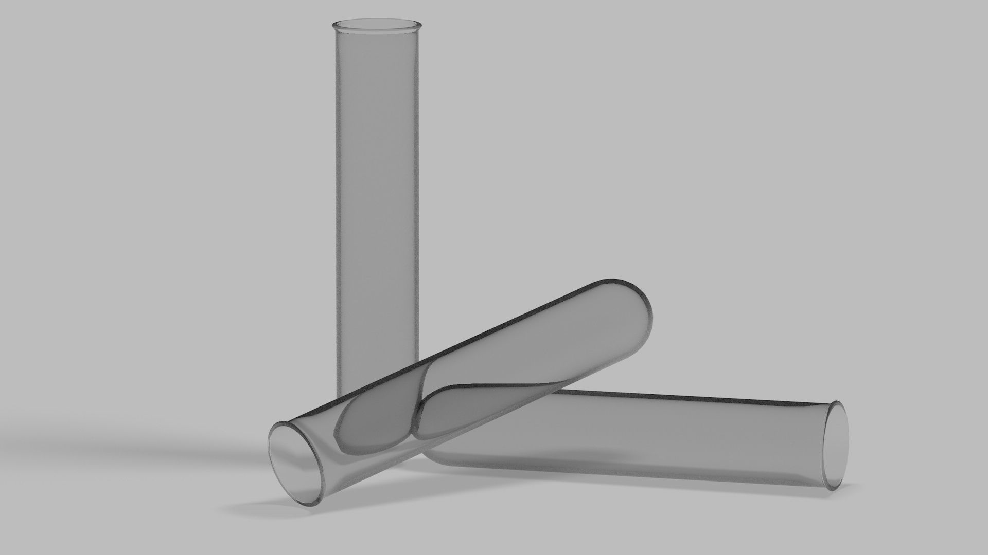 Test Tube 3d Model Low-poly 3D model_2
