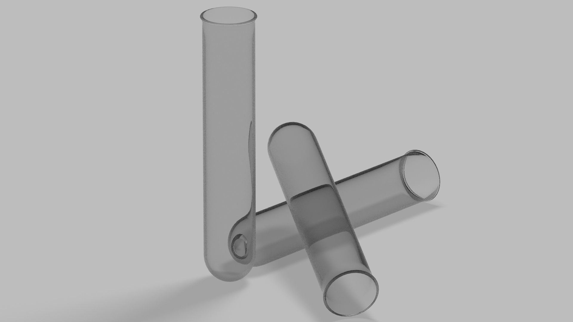 Test Tube 3d Model Low-poly 3D model_1