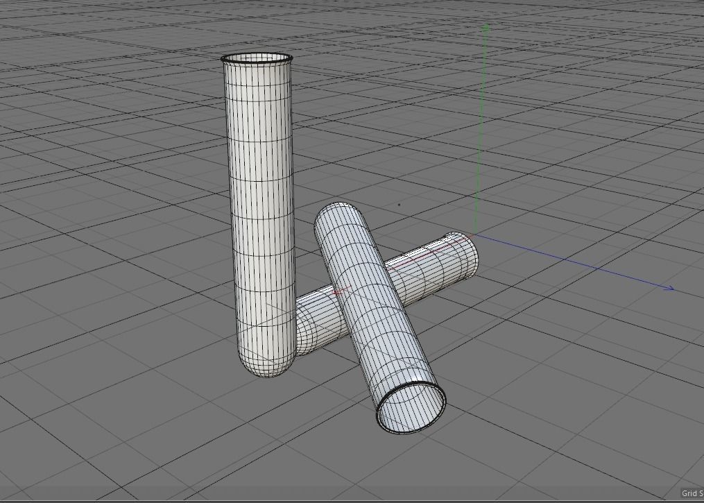 Test Tube 3d Model Low-poly 3D model_4
