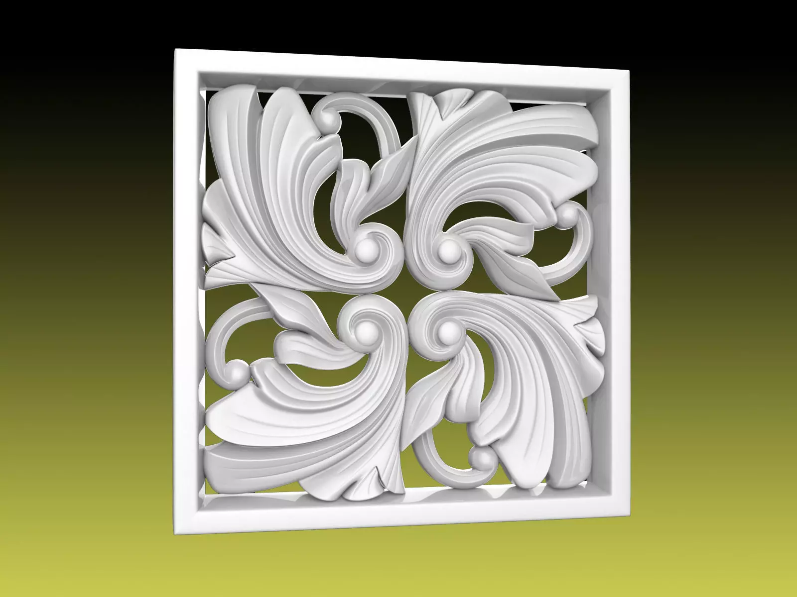 Rosette 022 3D print model_0