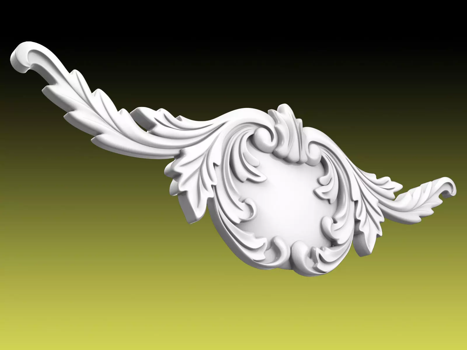 Rosette 024 3D print model_0